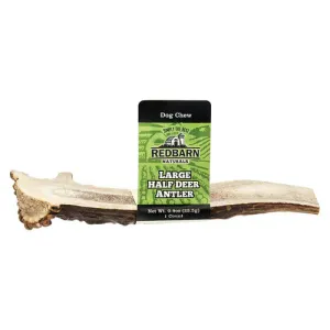Redbarn Half Deer Antler Treat For Dogs