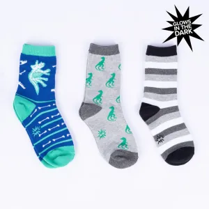 Sock It To Me Arch-eology Kids Crew Socks 3-Pack