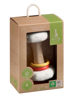 Sophie La Girafe So Pure Rattle Totem