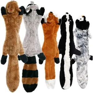 Squeaky Woodland Animal Toys