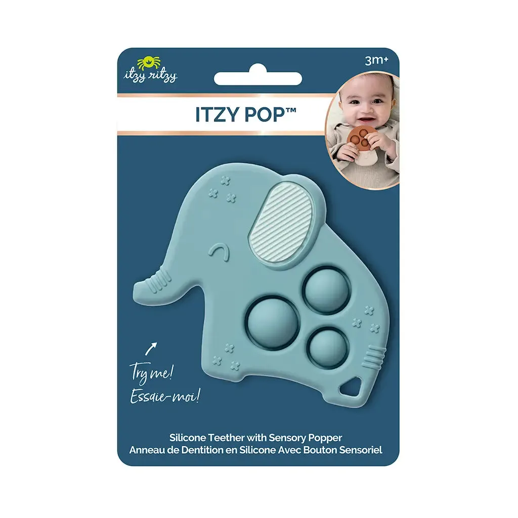 The Itzy Pop Teether - Elephant