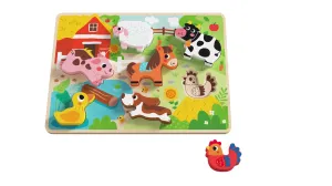Tooky Toy - CHUNKY PUZZLE - FARM