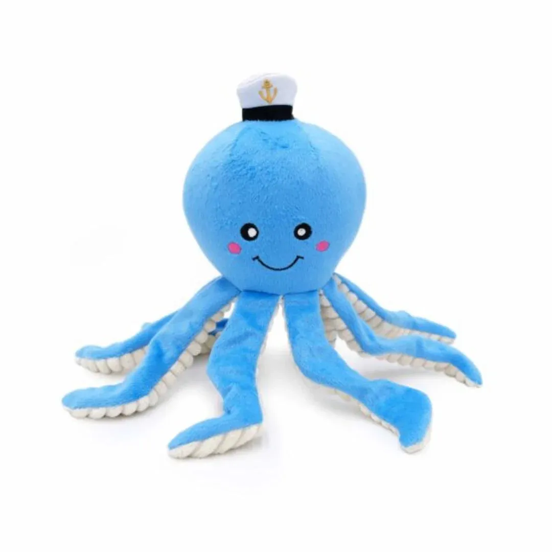 Zippy Paws Playful Pal Ollie The Octopus, Dog Toy